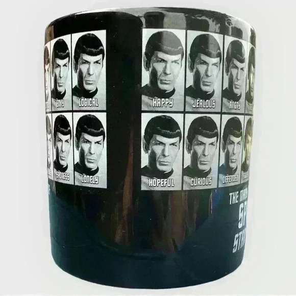 Like New Emotions of Spock 20 Oz Star Trek - Picture 4 of 8